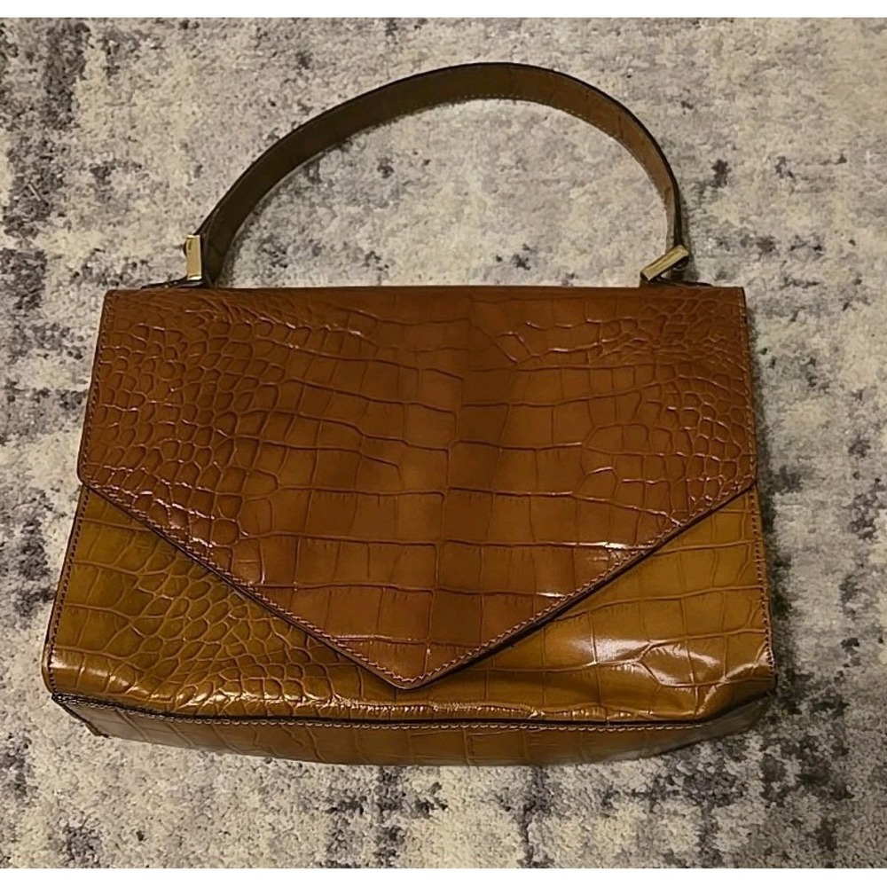 Eximious Of London Leather Envelope  Purse Old Money Mob Wife 90s Luxury